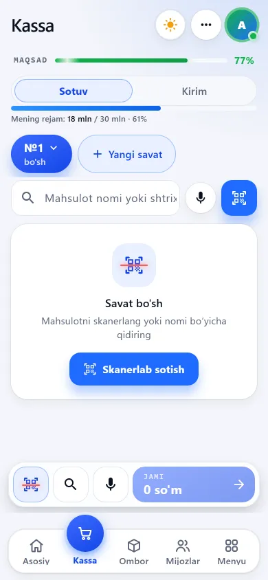 Kassadagi «Mening rejam» qatori
